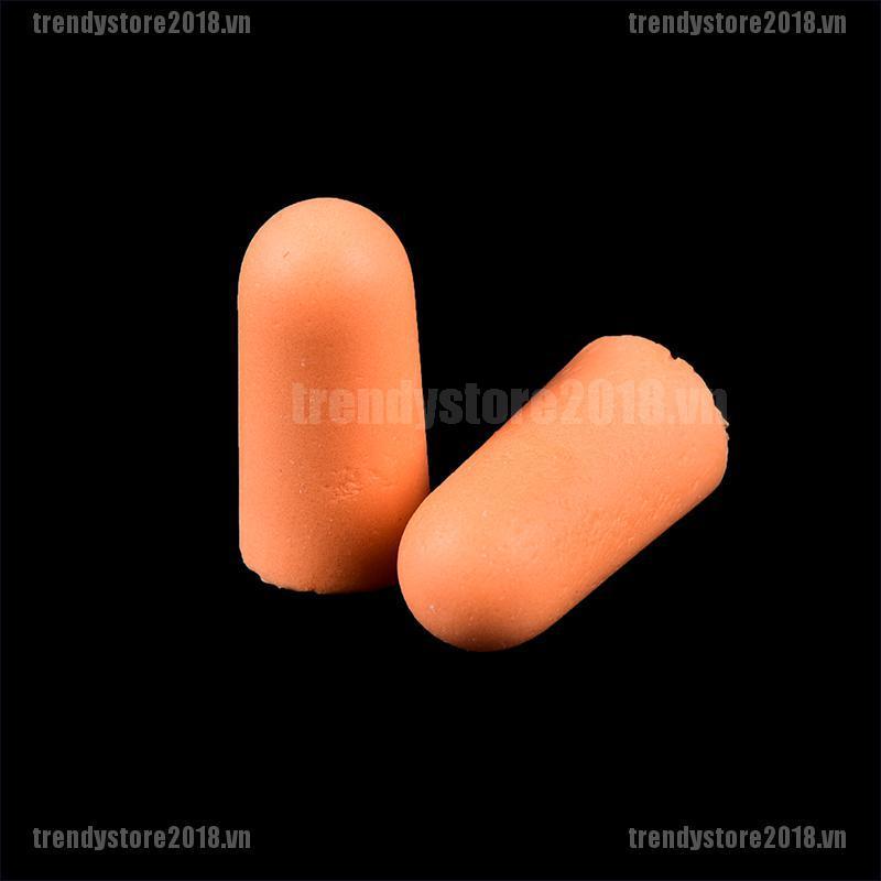 Set 2 nút bịt tai chống ồn mềm mại sử dụng khi ngủ tiện lợi