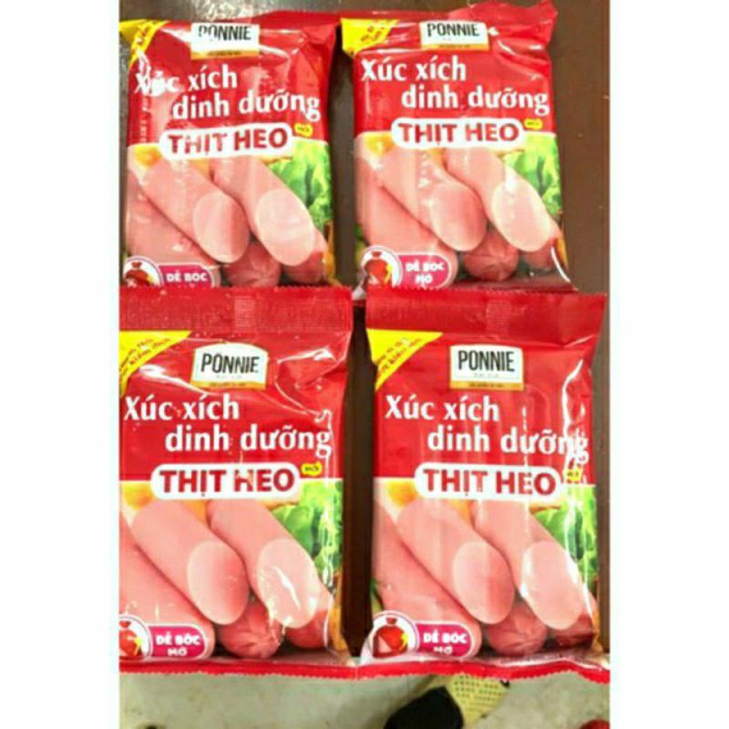 Xúc xích dinh dưỡng thịt heo gói 5cây×35g