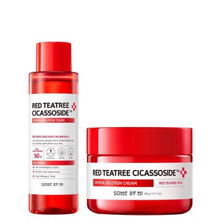 Combo Toner + Kem Dưỡng Tràm Trà Đỏ Làm Dịu Da Mụn, Nhạy Cảm Some By Mi Red Teatree Cicassoside Final Solution Fullsize