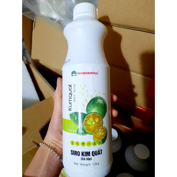 Siro Kim quất  Wonderful chai 1.3kg