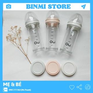 Bình Sữa Ou Wish 140ml/ 260ml Hàn Quốc Cao Cấp Chính Hãng