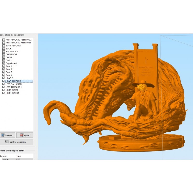 File in 3D Alucard Hellsing