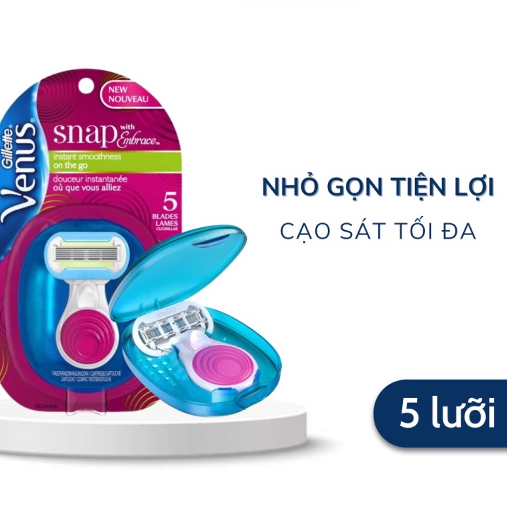 Dao Cạo Lông Cho Nữ Gillette Venus Snap 5 Lưỡi