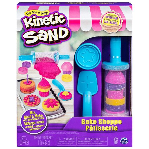 Bộ làm bánh bằng cát KINETIC SAND chính hãng Thụy Điển MK