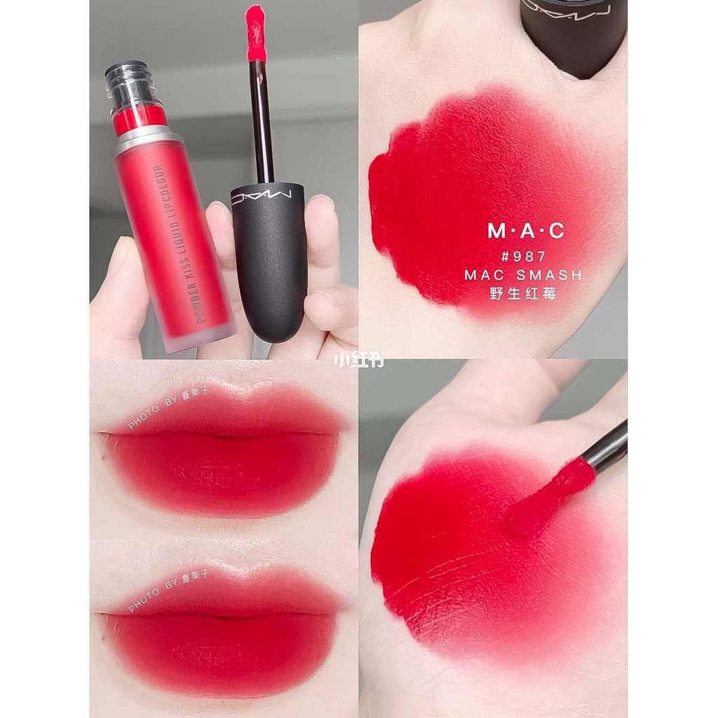 [GIÁ SỈ] Son Mac Kem, Mac Powder Kiss Liquid Lipcolour, BST Son Kem Lì Mac Chính Hãng