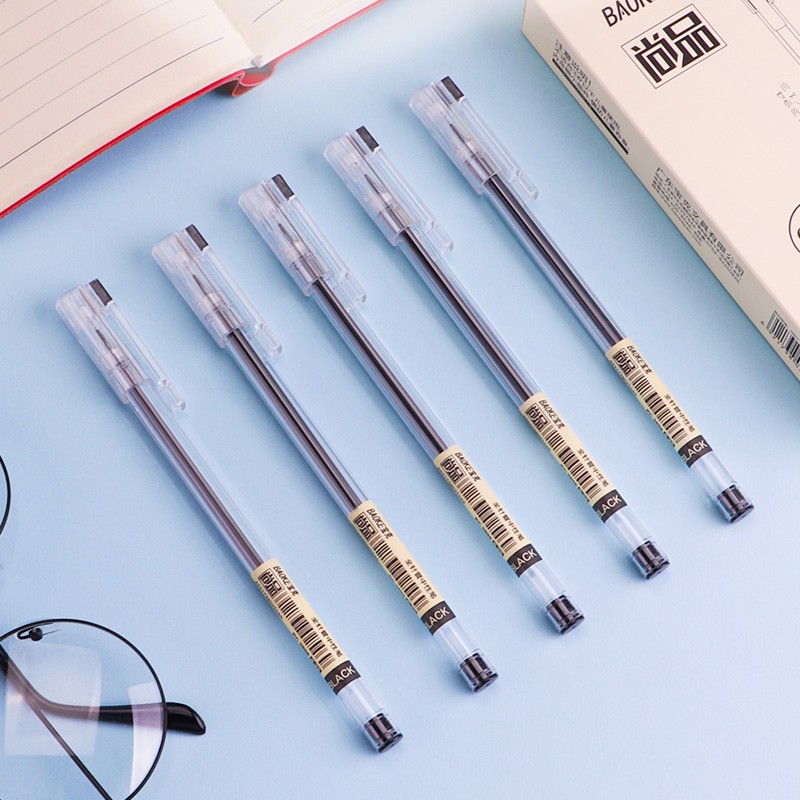 Bút Gel Baoke - PC3898 - siêu phẩm 0.35 - ngòi siêu nhỏ - trên 2000m