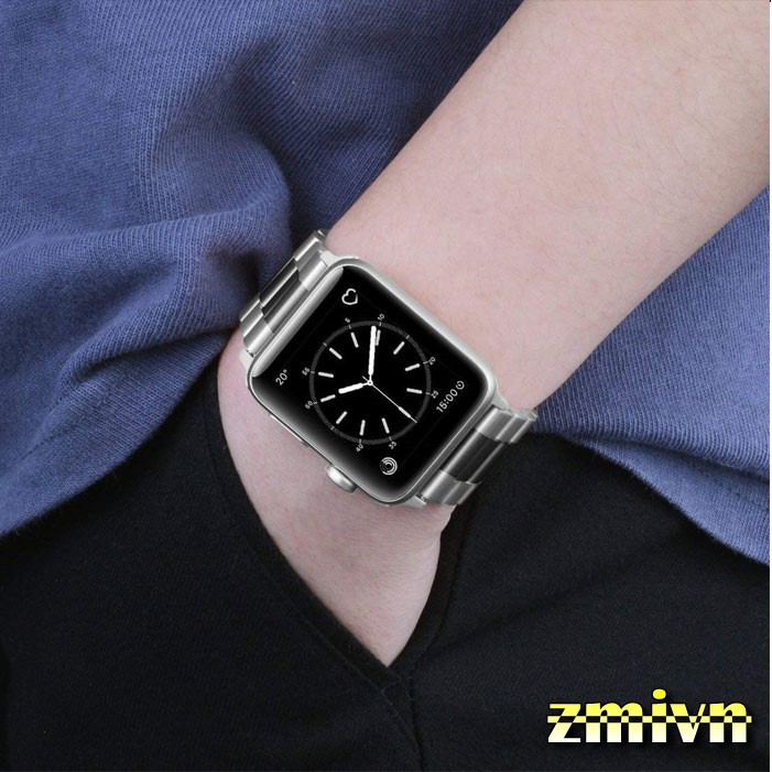 Dây kim loại thép không gỉ Apple watch - Khóa gấp