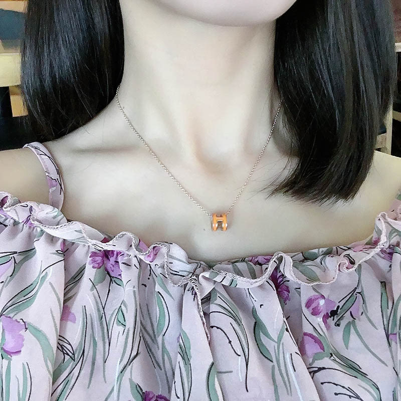 Dây chuyền bằng thép không gỉ phong cách Hàn Quốc thời trang cho nữ
