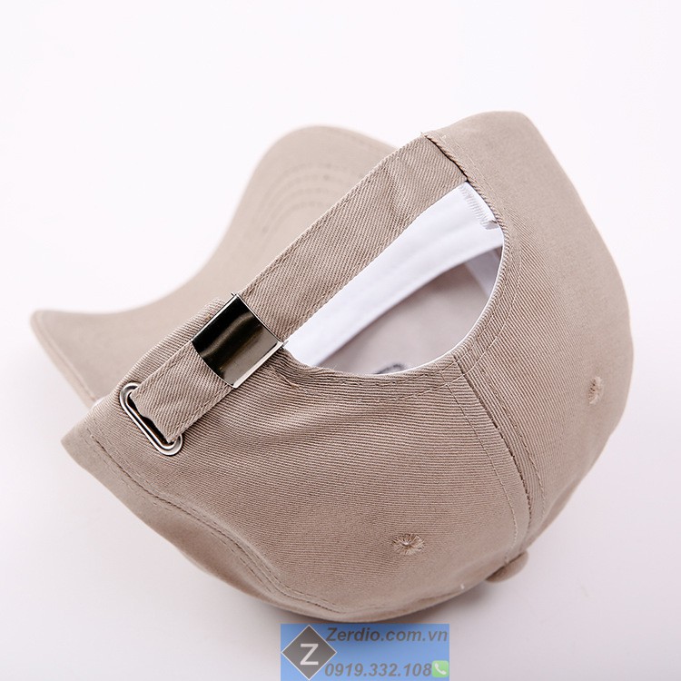 Mũ lưỡi trai đẹp, vải cotton cực mát thêu họa tiết chữ cho cả nam và nữ - M74