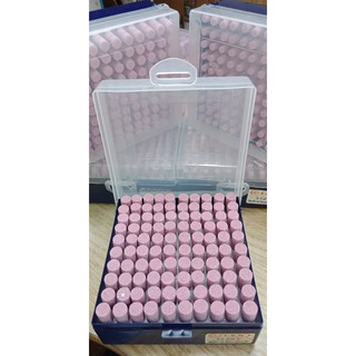 Đá mài trụ màu hồng cán 3mm