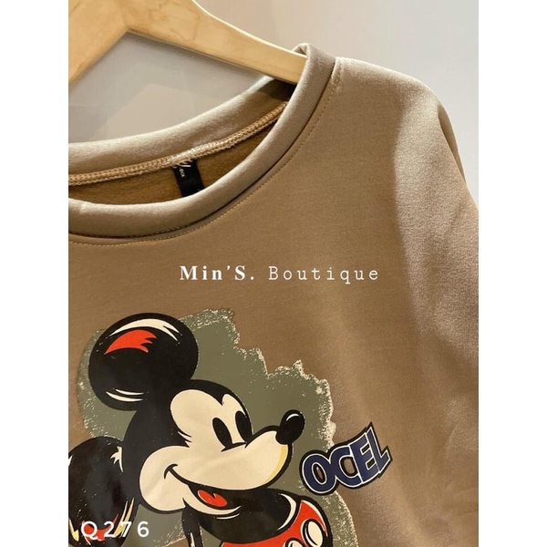 Áo nỉ mickey