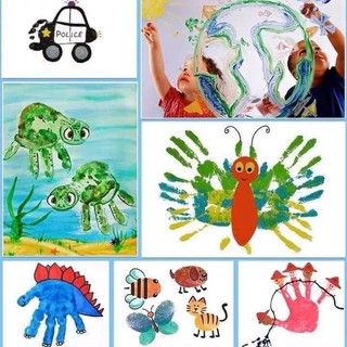 Màu vẽ tay Finger Paint