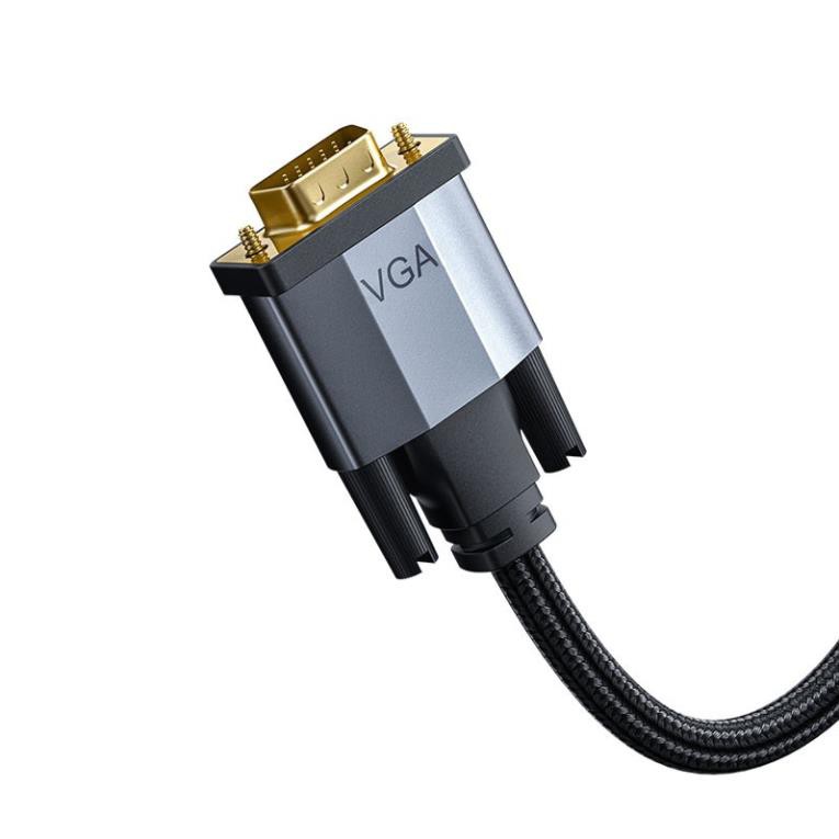 Cáp chuyển HDMI sang VGA Baseus Enjoyment Series LV666 (CAKSX-J0G)