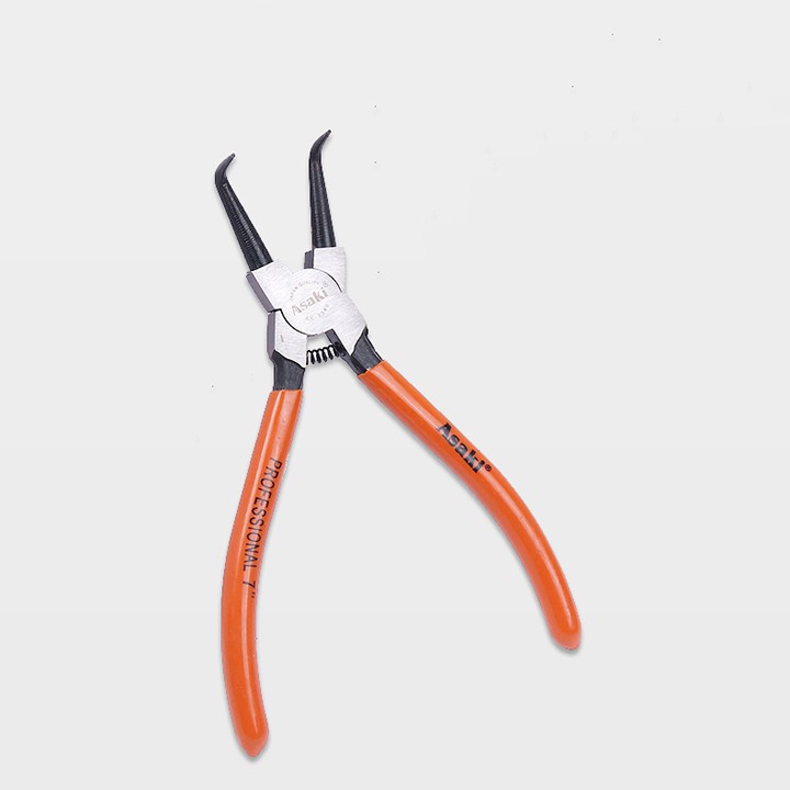Kìm mở phe mỏ cong Asaki AK8337 - 9in (1 kìm)