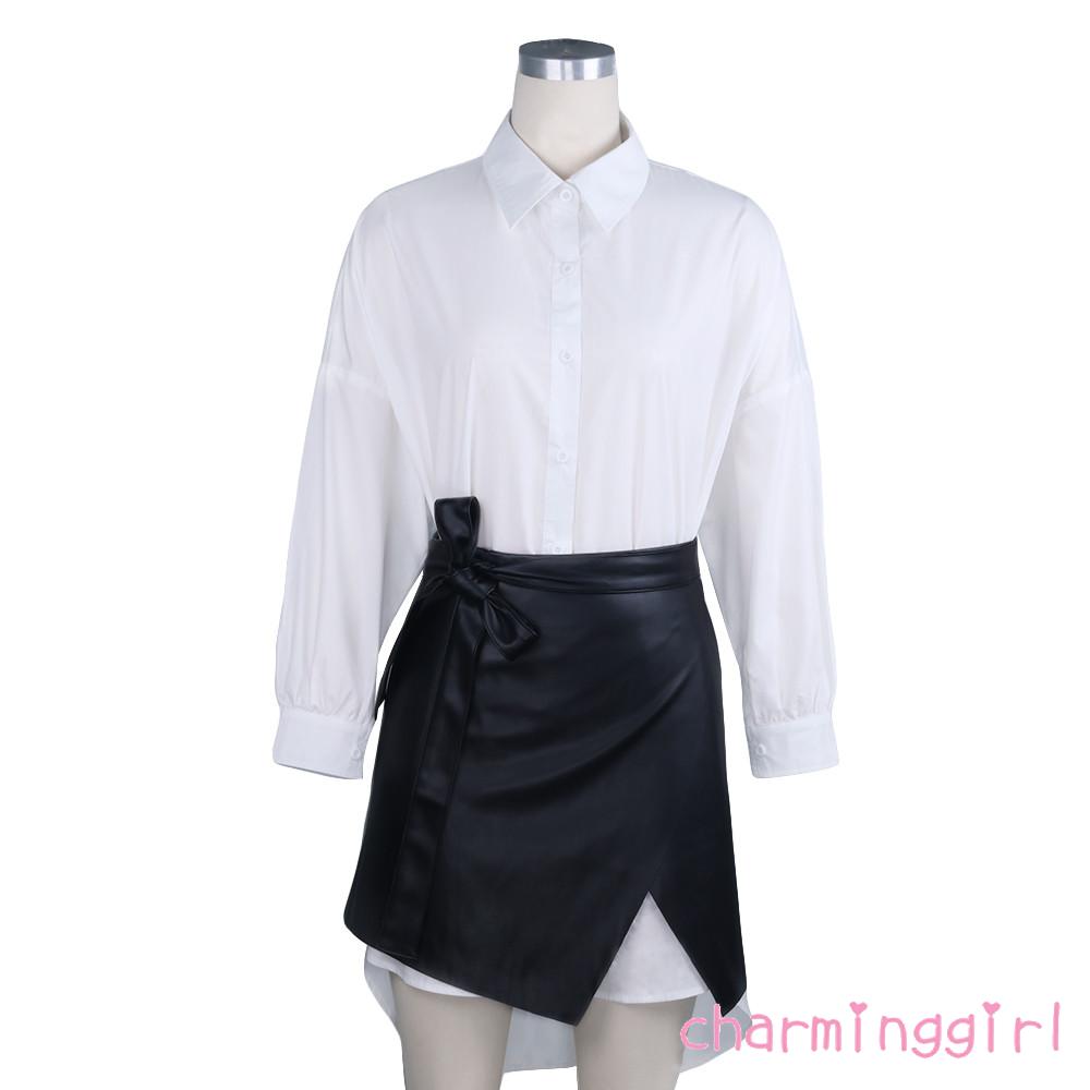 Chân Váy Da Lưng Cao Dáng Chữ A Thời Trang Quyến Rũ Cho Nữ | BigBuy360 - bigbuy360.vn