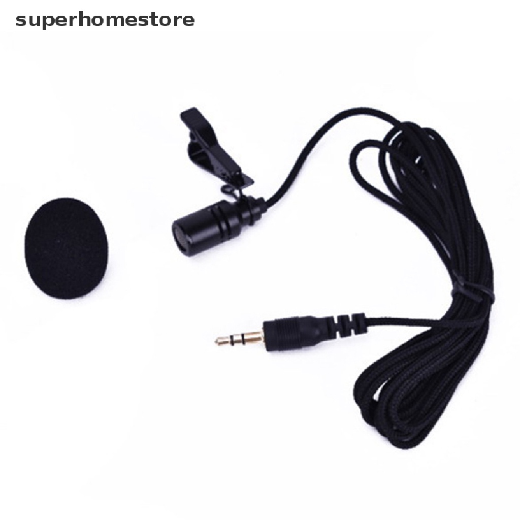 [superhomestore] Lavalier Lapel Tie-clip Microphone for Shure Wireless Mini Practical 3.5mm New Stock
