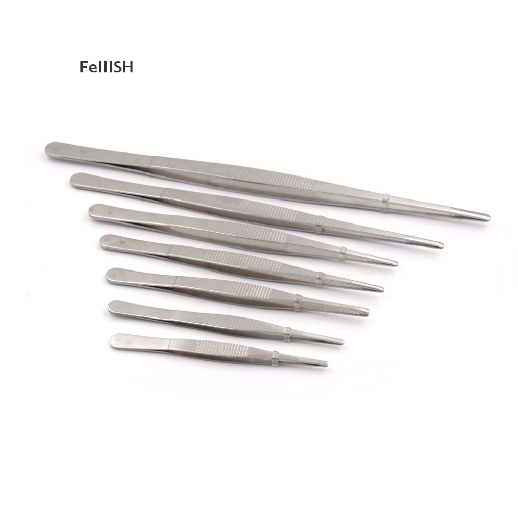 Nhíp dài thẳng bằng thép không gỉ 439br cho hồ thủy sinh cây trồng bể cá bbq