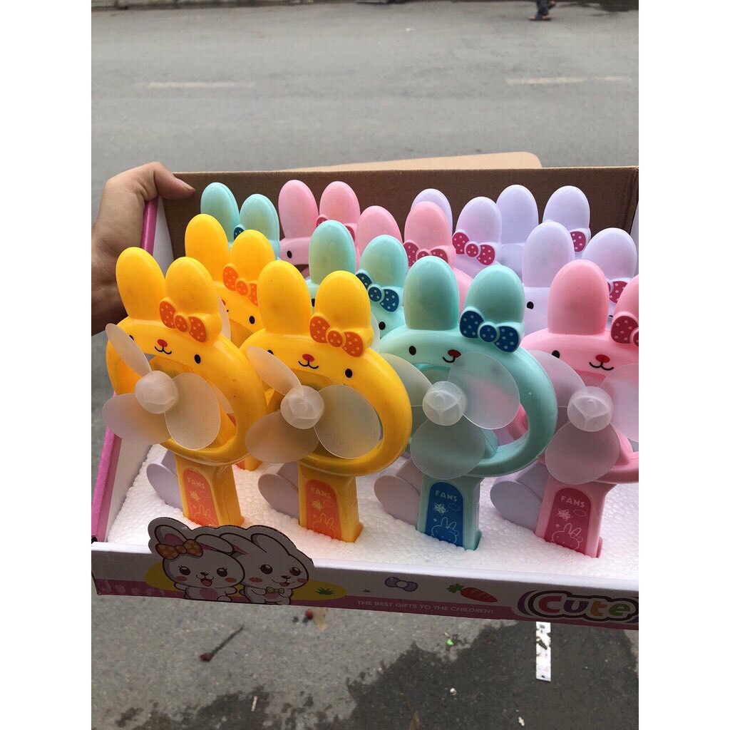 Đồ Chơi Quạt Bóp Tay Mini Giải Nhiệt Mùa Hè (nhiều mẫu)