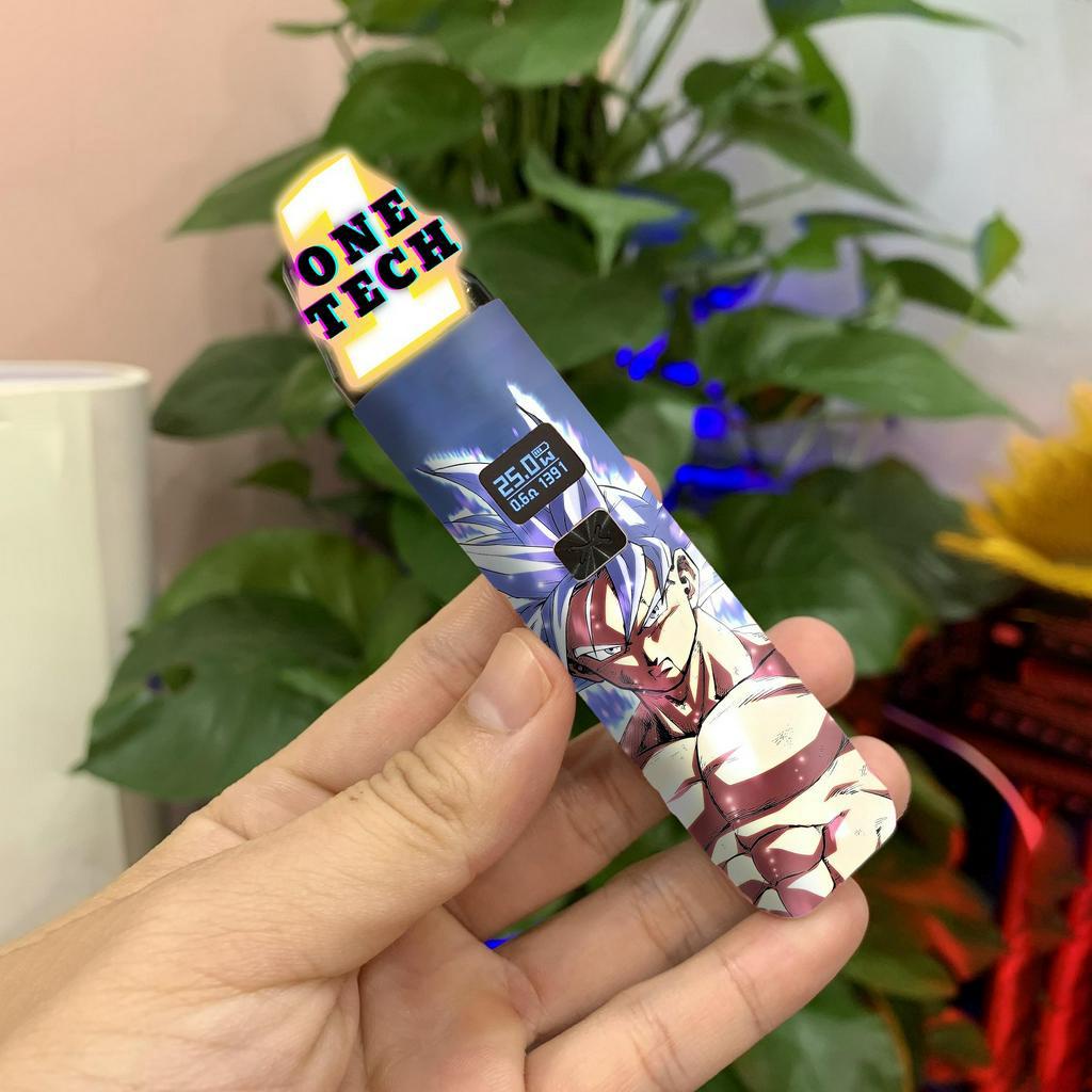 Miếng dán Skin Super Goku cho X.lim V2, rill X, SE, Favostix, Feelin, Flexus, Gotex, Ursa Nano, Origin Mini, Wenax