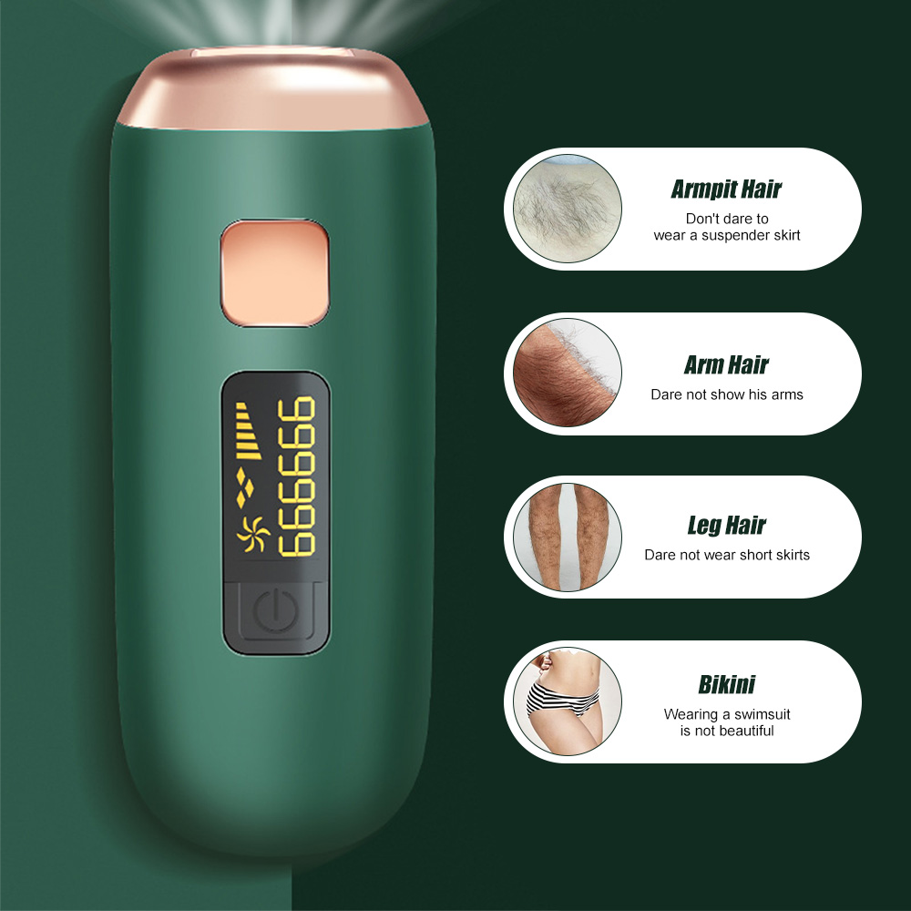 Máy tẩy lông laser IPL Suolaer sử dụng điện chuyên nghiệp phù hợp cho nữ