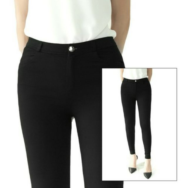 QUẦN TREGGING CẠP KHÓA VẢI COTTON CO GIÃN 4C | BigBuy360 - bigbuy360.vn