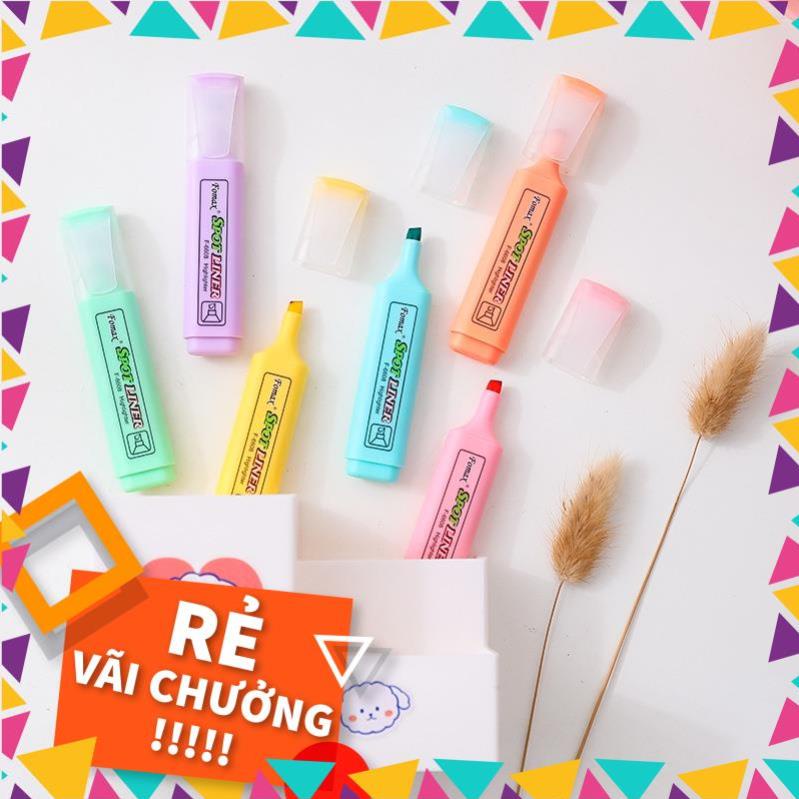 Bút Dạ Quang Đánh Dấu Highlight Nhớ Dòng Nhiều Màu Phù Hợp Cho Học Sinh Văn Phòng Tiện Dụng