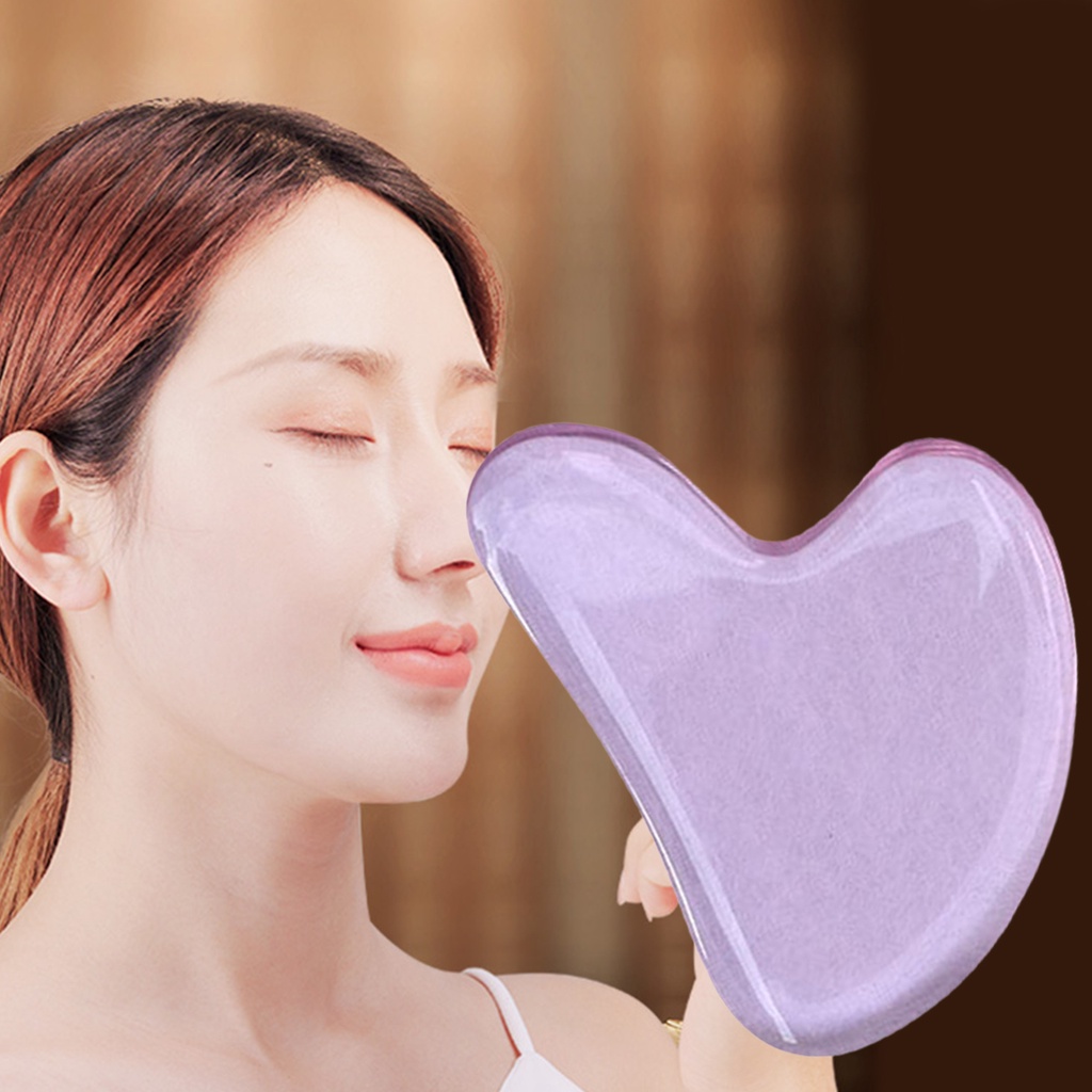 [Hàng mới về] Đá mát xa guasha trong suốt cải thiện cơ bắp thoải mái cho người trưởng thành