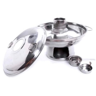 Bộ lẩu cù lao thái lan 24cm 26cm Inox Inox