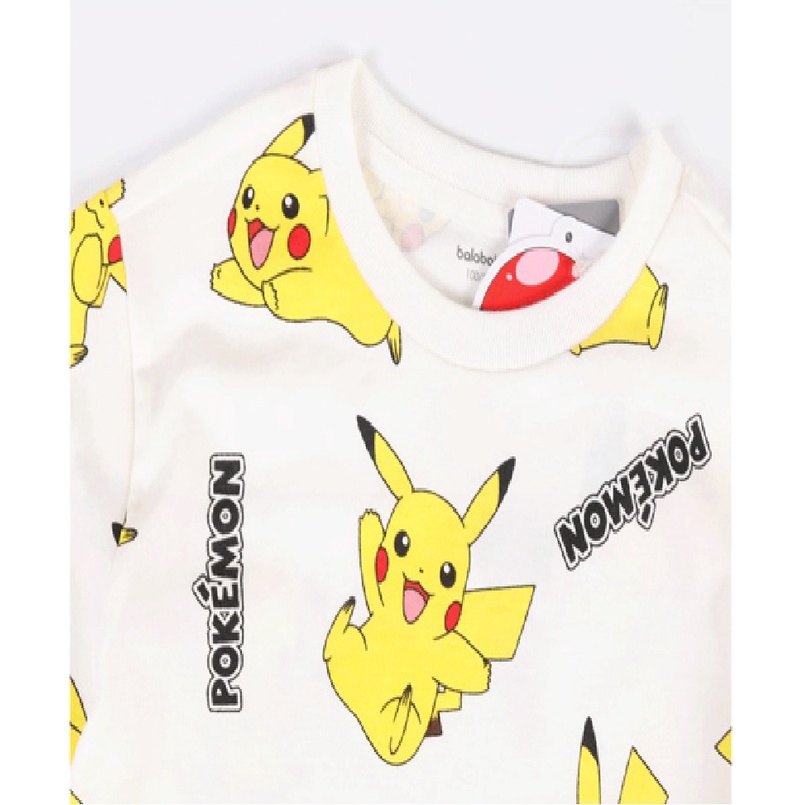 Áo thun Pikachu thời trang BALABALA - TODDLER dành cho bé trai bé gái 201222117206