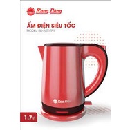 Ấm siêu tốc đun nước 1,7L Rạng Đông siêu bền, 2 lớp, RD-AST17ST1