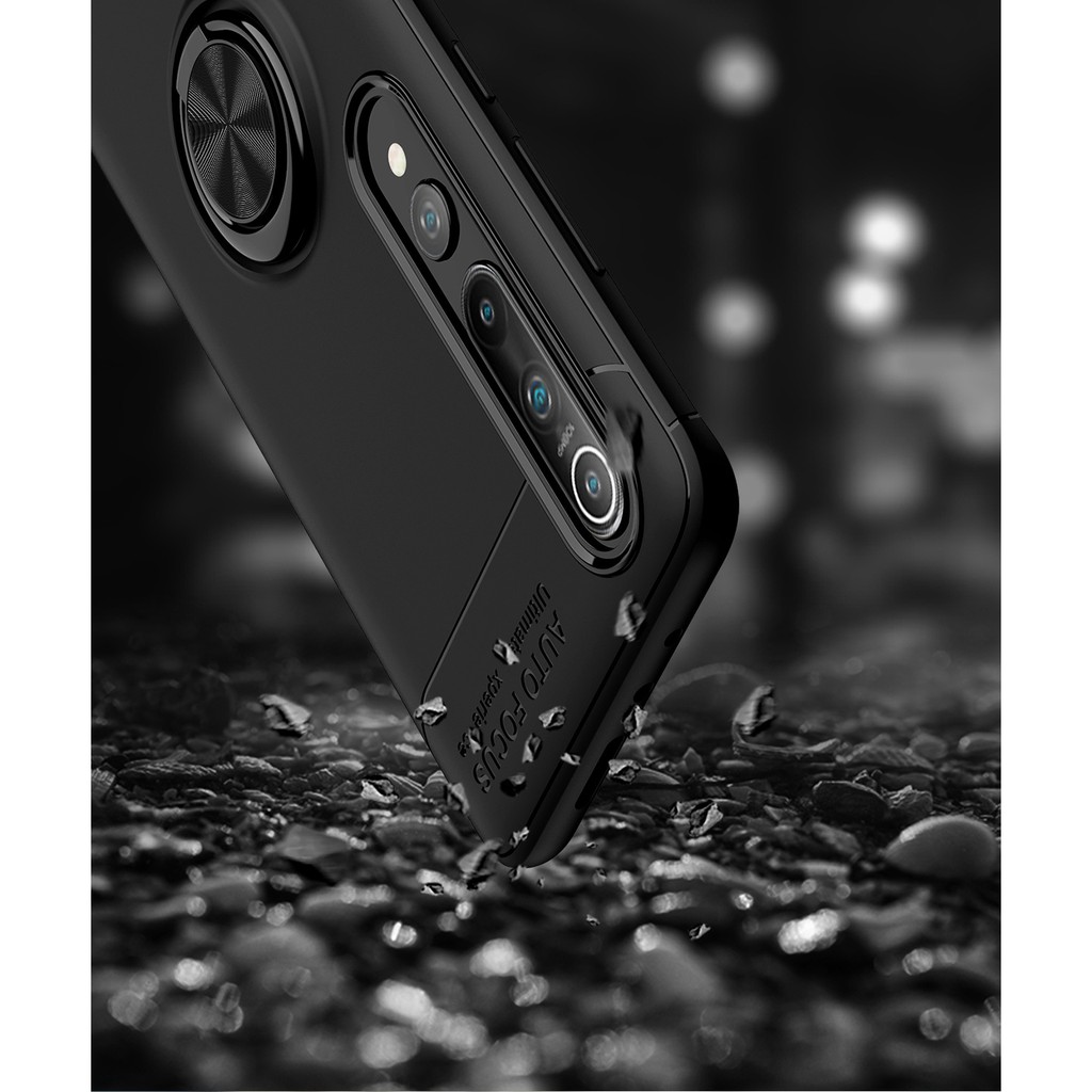 Ốp lưng Xiaomi Mi 10 / Mi 10 Pro FREESHIP Từ 50k hiệu Auto Focus giá đỡ nhẫn Ver 2 dẻo mềm 1