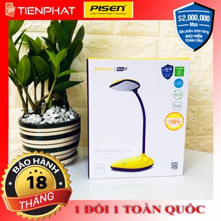 Đèn bàn -  Đèn led Cảm ứng, chống cận, tích điện - Pisen Chính Hãng.
