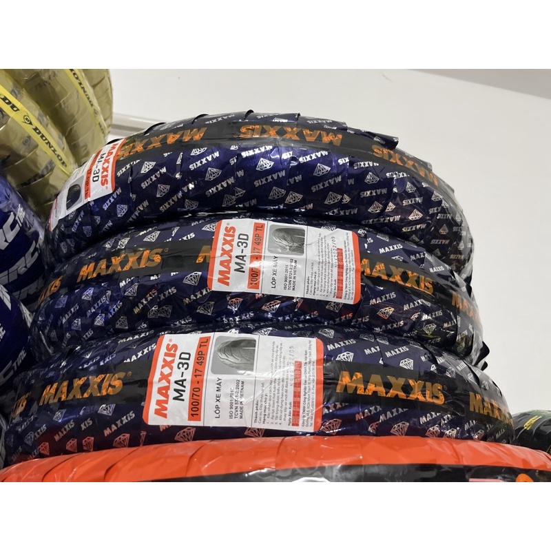 Vỏ  sau Ex135 100/70-17 không ruột IRC, Maxxis, Euro