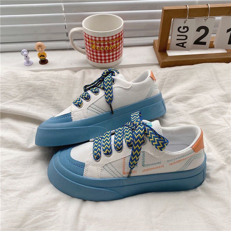 Giày Thể Thao Canvas Thoải Mái Thời Trang Mùa Hè Cho Nữ