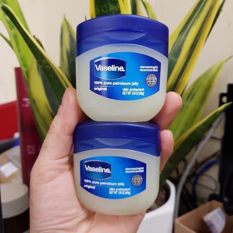 Sáp bôi dưỡng ẩm 😍 VASELINE, hũ 49g, giảm khô, bong da hiệu quả 100%,