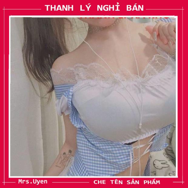 Bộ Đồ Ngủ Cosplay Sexy Nàng Lọ Lem Chăm Chỉ, Váy Ngủ Cosplay Hầu Gái Đủ Phụ Kiện Mã HGX | BigBuy360 - bigbuy360.vn