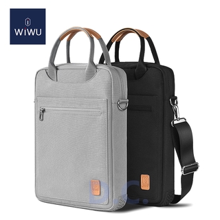 Túi canvas xách tay đeo chéo vai WIWU chống nước chống sốc cho Laptop Macbook iPad 12.9" 2020