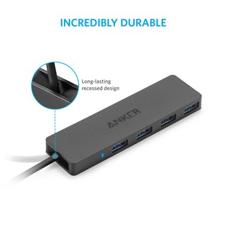 Anker A7516 4 Cổng Usb 3.0 Siêu Mỏng Cho Macbook / Mac Pro / Mini / Imac / Pro / Xps / Notebook