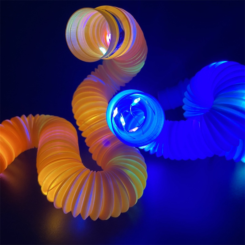Đồ Chơi Bóp Tay Giảm Căng Thẳng Có Đèn Led 14 Bóng