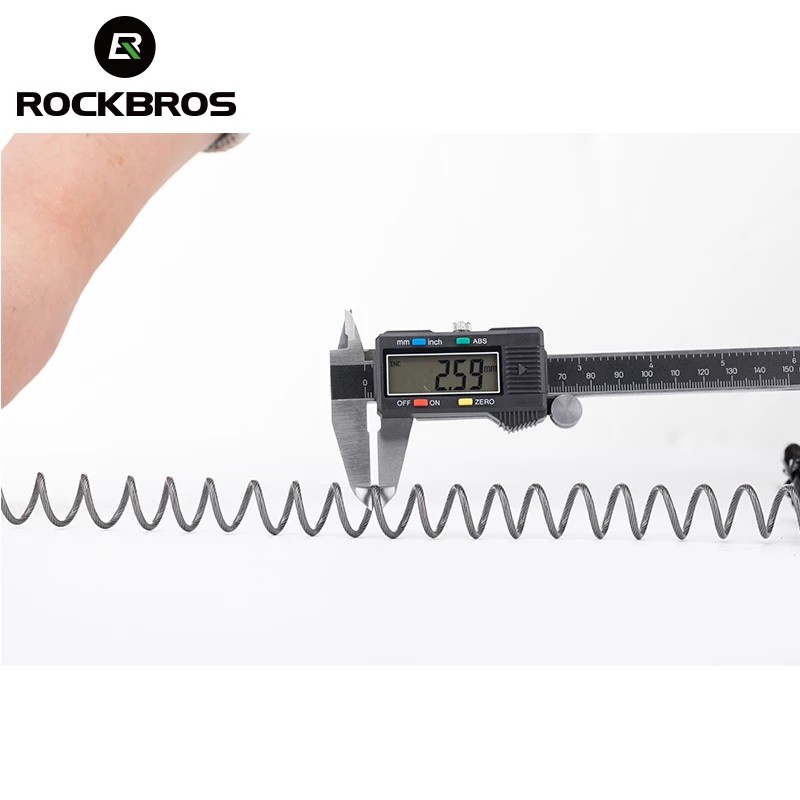 Khóa mật khẩu Rockbros dài 90cm nặng 45g cho xe đạp tiện dụng