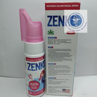 XỊT VỆ SINH MŨI ZENKO 75ml