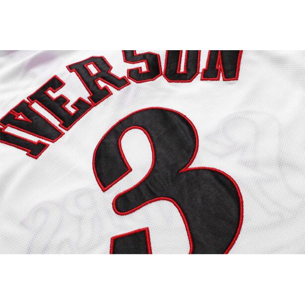 Bộ đồng phục cầu thủ bóng rổ Jersey Iverson No. 3 76