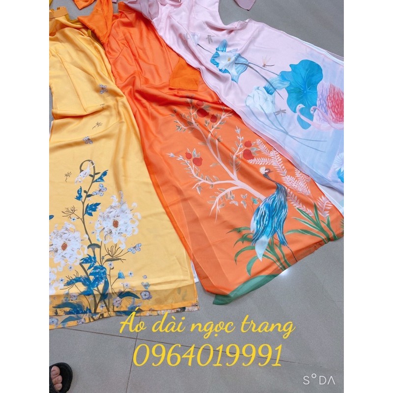 ÁO DÀI THIẾT KẾ - ÁO DÀI TƠ ÁNH LÓT TƠ TẰM