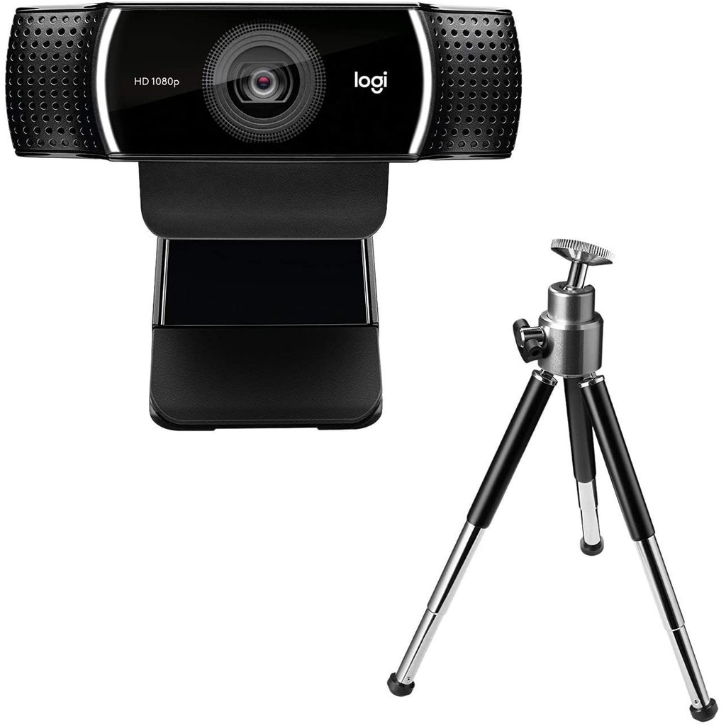 Thiết Bị Ghi Hình/ Webcam Logitech C922 Pro Stream Gear, Camera Ghi Hình & Phát Video 1080P, 720P Với Khung Hình 60FPS