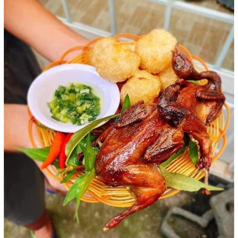 [ HCM HOẢ TỐC] KHAY CHIM CÚT ƯỚP LÁ MÓC MẬT CỰC NGON NUONFOOD
