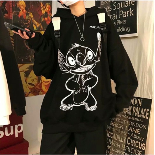 Áo Hoodie nam dáng rộng thời trang phong cách Hong Kong cho unisex fashion bigsize hoodie nam nữ in hình thời trang