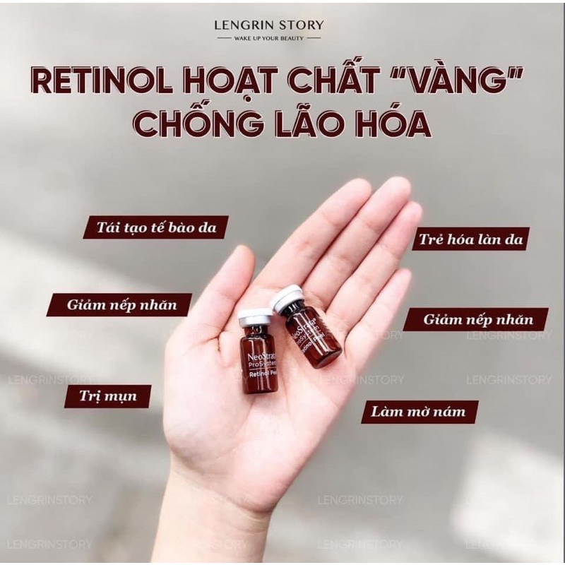 (hàng chính hãng)Tinh chất thay da sinh học NeoStrata ProSystem Retinol Peel