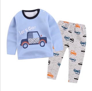 BỘ NỈ LÔNG COTTON NHIỀU HÌNH
