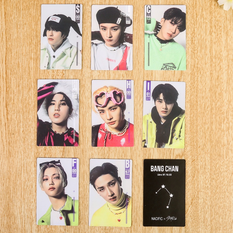 Bộ Thẻ Hình Lomo Thành Viên Nhóm Nhạc Kpop Stray Kids