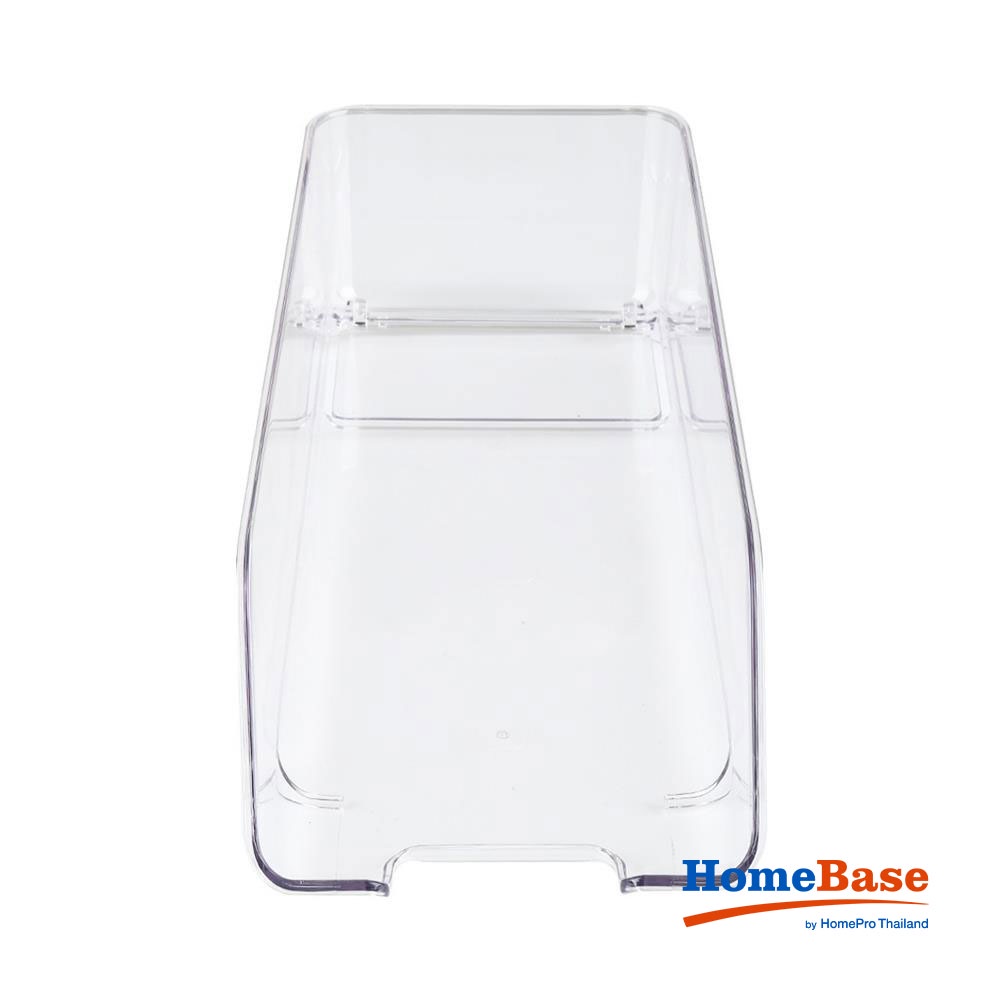 HomeBase KECH Khay đựng lon nước trong tủ lạnh bằng nhựa có thể xếp chồng W35xD15xH9.2cm